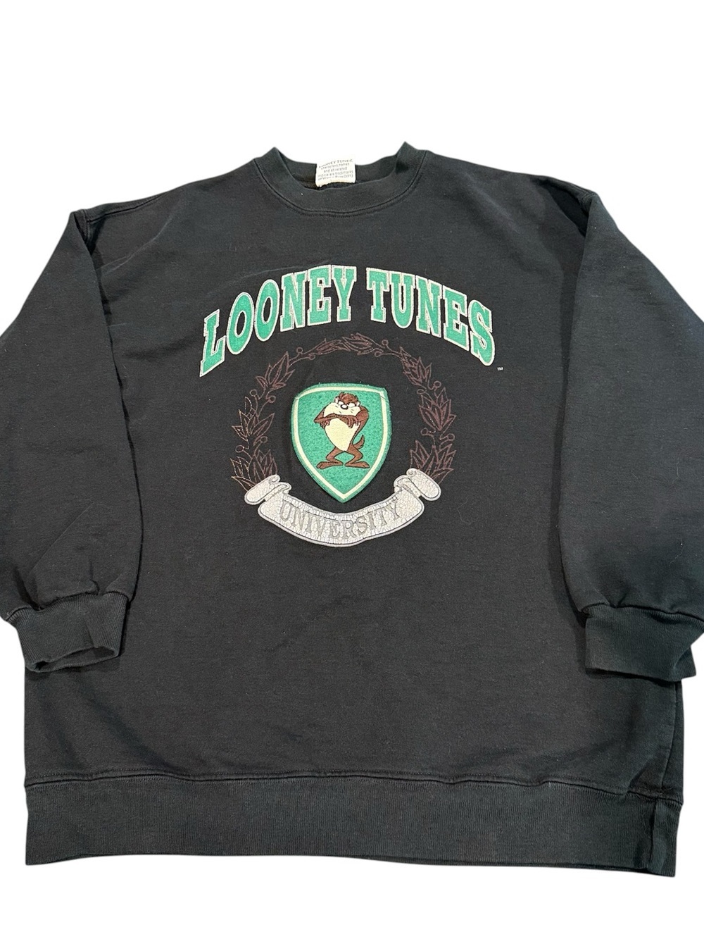 Vintage Looney Tunes University crewneck sweatshirt Warner Brothers women small